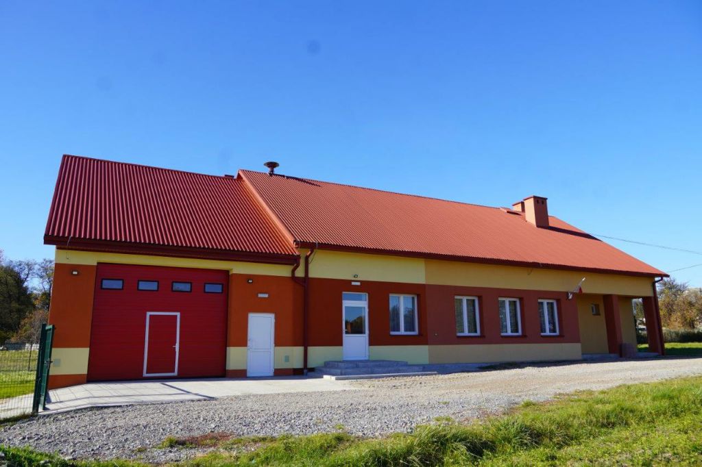 Zakończono rozbudowę remizy OSP w Zapolu – II etap