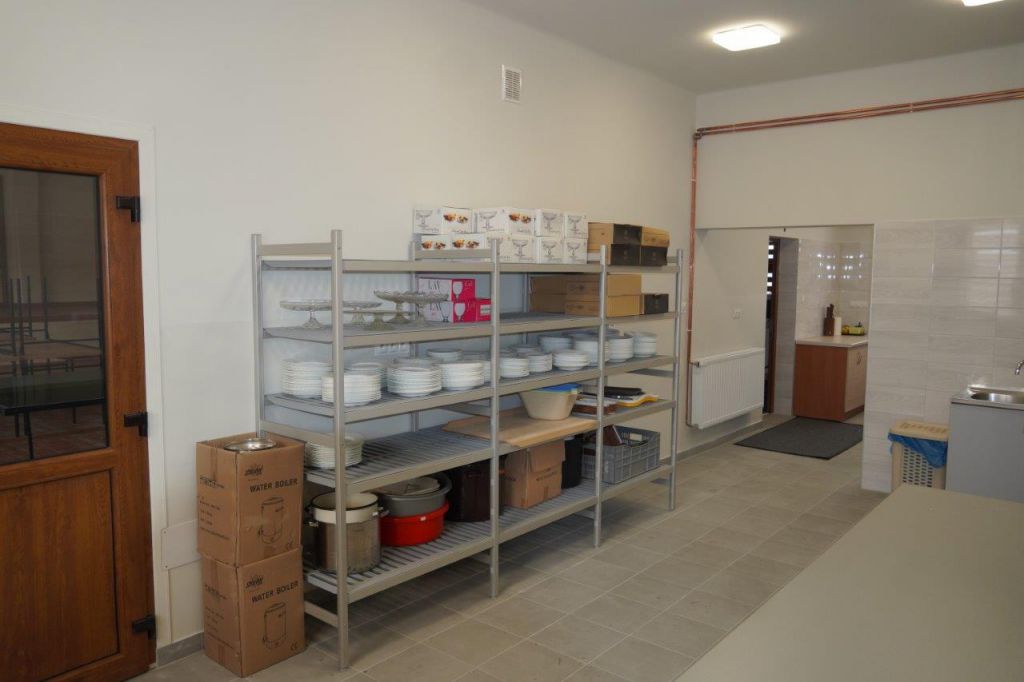 Modernizacja zaplecza kuchennego w remizie OSP Hucisko